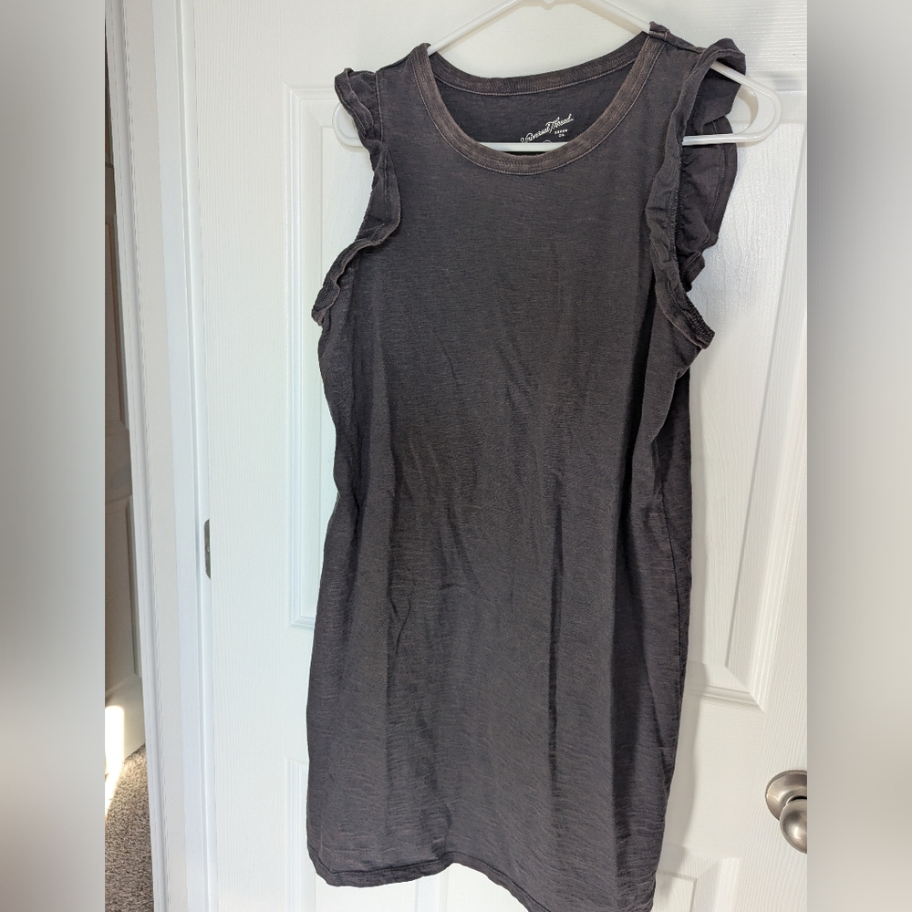 UNIVERSAL THREAD RUFFLE SLEEVELESS DRES SSize LARGE